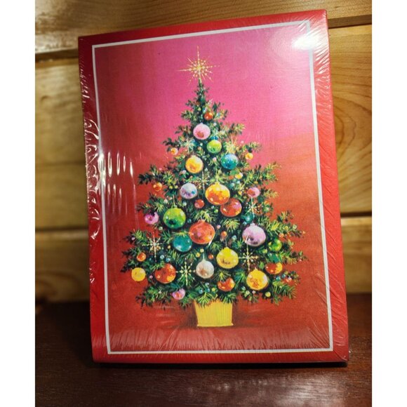 Vintage Christmas Gift Boxes Set Of 4 New Old Stock - Picture 2 of 5